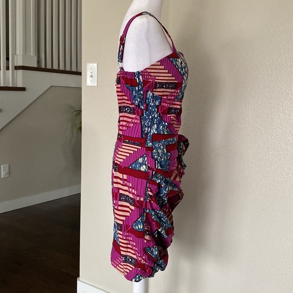 Ace Koture African Print Dress size medium - Picture 4 of 10